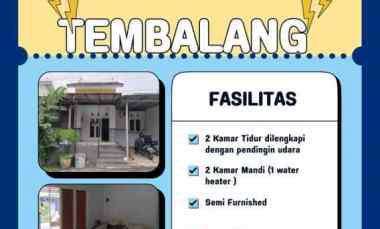 Rumah Minimalis Siap Huni Semi Furnished Permata Tembalang