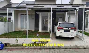 Rumah Citra Indah City Cluster Tulip Boulevard LT 120 m2, LB 38 m2