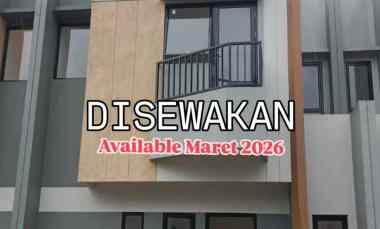 Disewakan Rumah Bagus di Sentul 0 km ke Toll Sirkuit Sentul