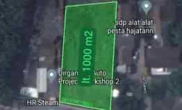 Tanah Disewakan di DISEWAKAN TANAH 1200 M2 SETU BEKASI