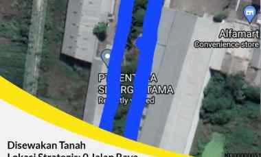 Disewakan Tanah Lokasi Strategis di 0 Jalan Raya Menganti