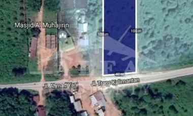 disewakan tanah jalan trans kalimantan