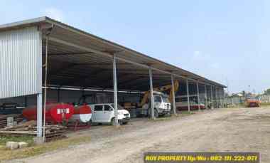 Murah Disewakan Tanah Cakung Cilincing 8500 m2 Ada Gudang dan Kantor