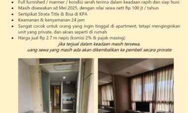 FOR SALE Apartemen Gold Coast PIK