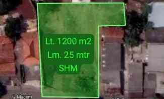 Dijual Gidang 1200 m2 Pedurenan Kota Bekasi