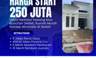 Rumah Dijual di Jl. Tawang Alun, Buncitan, Kec. Sedati, Kab. Sidoarjo