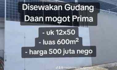 Gudang Daan Mogot Prima Luas 600m