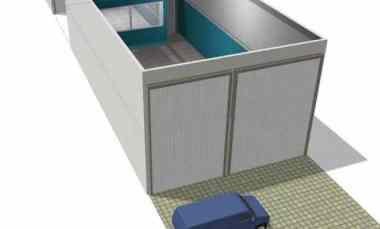 Gudang Rumah Kenjeran STRATEGIS, Depan Jalan RAYA