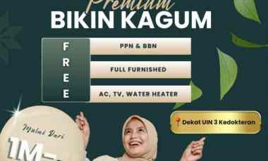 Hub, Investasi Rumah Kos Full Furnish Malang