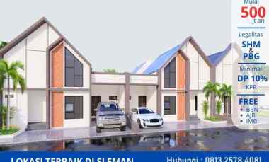 Hunian 500 Jutaan dekat Rs at Tourots Seyegan Sleman