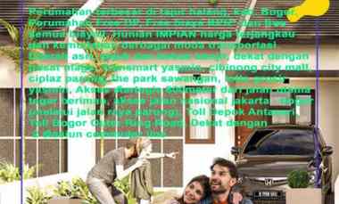 Rumah Dijual di perumahan samudera residence, tajurhalang Bogor