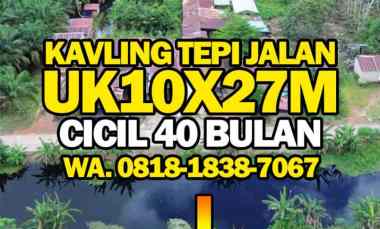 Investasi Kavling Tepi Jalan