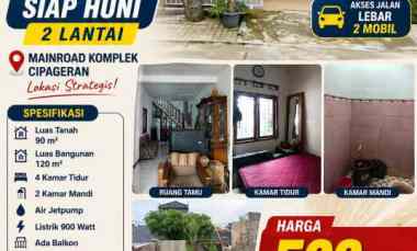 Rumah Dijual di Cipageran