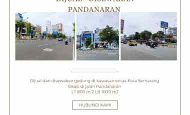 Jual dan Sewa Gedung Jalan Pandanaran Semarang