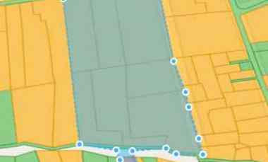 Jual Lahan Prospektif Zona Kuning Perkotaan