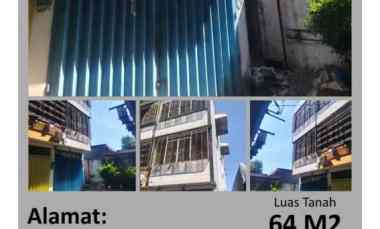 Jual Lelang Ruko 3 Lantai Tengah Kota Makassar