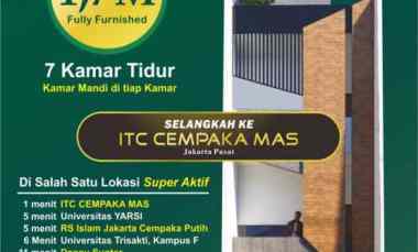 Jual Murah Rumah Kos Kosan Samping Mall Cempaka Putih