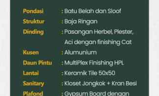 Jual Rumah Komersial Siap Bangun dekat Exit Tol Bawen