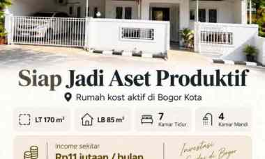 jual rumah kost ready bogor kota kondisi tersewa