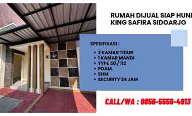 Jual Rumah Siap Huni di King Safira Sidoarjo
