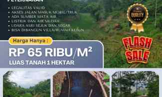 Jual Tanah Paling Murah di Ciwidey Bandung