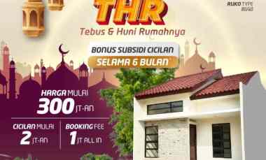 Kalisuren Green Garden Rumah Murah Penuh Suasana Indah