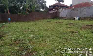 Kav Tanah 865 m2, JL,Limo 2, Limo Depok, 4 jt / m2