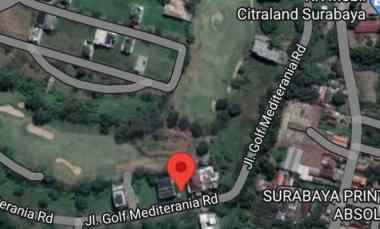 Kavling Golf View 20X40 di Citraland, Surabaya Barat
