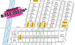 Tanah Dijual di Jalan Arabika, Pondok Kopi, Jakarta timur