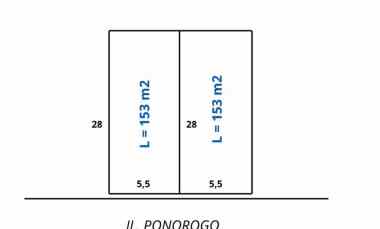 Kavling SHM Siap Bangun Cocok Bangun Ruko/Kost