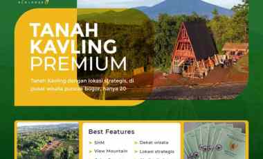 Tanah Dijual di Desa Cibedug Kecamatan Ciawi