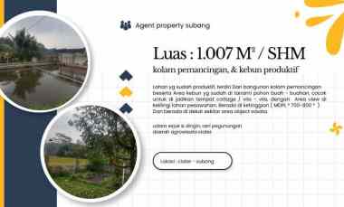 kolam pemancingan kebun produktif ciater subang