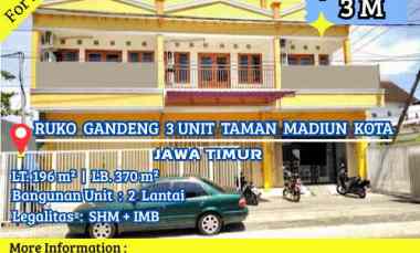 Komersial Dijual di Mojorejo Taman