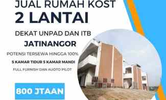 Kosan Mahasiswa Jatinangor Sumedang Dijual dekat Unpad
