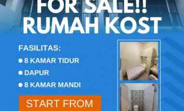 Kost 8 Kamar Malang Kota Dijual Murah dekat UB