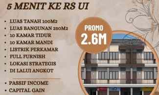 Kost Apartemen Beji Margonda dekat UI Depok