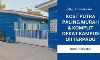 Kost Putra UII Kaliurang Jakal Atas Full AC Furniture