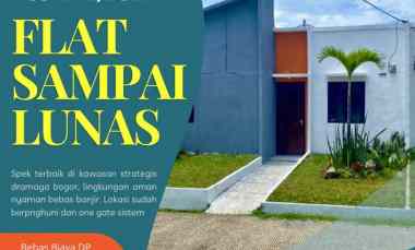 KPR Subsidi tanpa DP Bogor Cicilan 1 Jutaan Flat