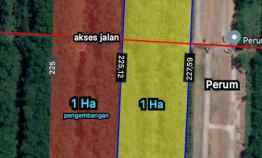 Lahan Pemukiman 1Ha Bebas Lsd Teras Boyolali 450rb/m2