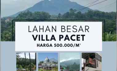 Lahan Villa Pacet Besar, Harga Murah Luasan Besar