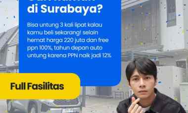 Rumah Dijual di Jl. Gunung Anyar Famili