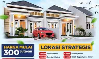 Perumahan dekat RSUD Bagas Waras Klaten