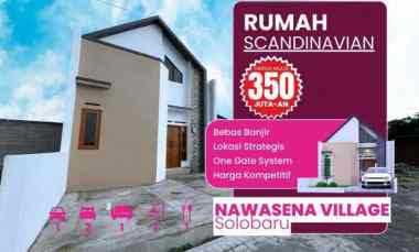 Perumahan Komersil 2kt, 1km di Kudu, Baki, Sukoharjo