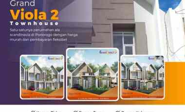 Perumahan Ponorogo Strategis Harga Murah