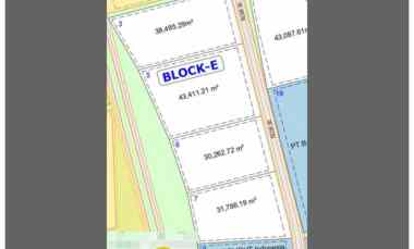 Tanah Dijual di Artha Hill Industrial