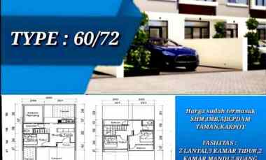 Rumah Dijual di Bulukerto kota wisata Batu