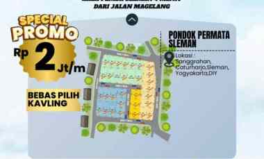 Promo Oktober Tanah Kavling dekat Jalan Magelang