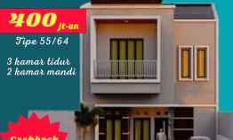 Promo Rumah Murah Dua Lantai dekat Solobaru
