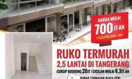 Ruko Pasar Curug di Tangerang