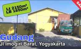 Gudang jl Imogiri Barat Kontainer Masuk Lt 2100m Lb 1850m SHM IMB